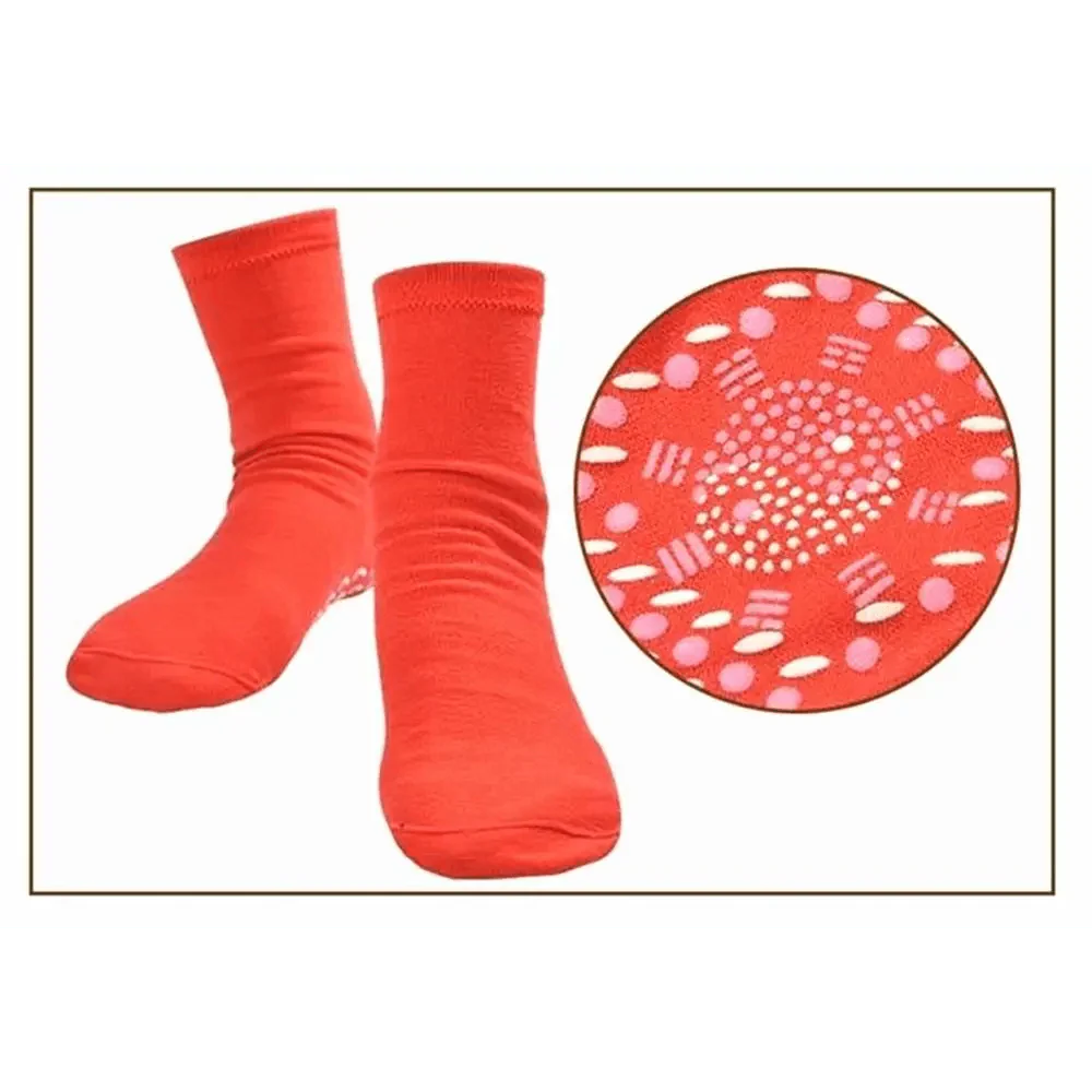 Unisex Self-heating Magnetic Socks  Self-warming Comfortable Winter Warm Massage Soft Pain Relieve Socks Stevvex