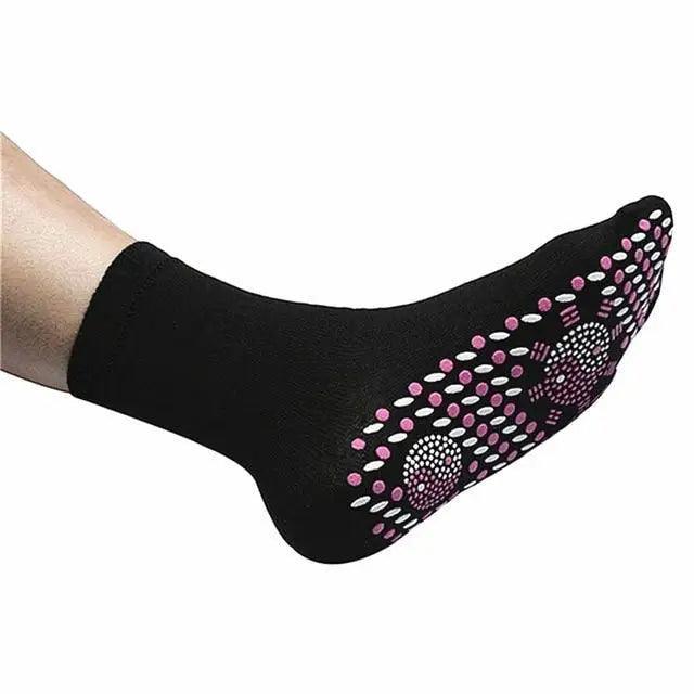 Unisex Self-heating Magnetic Socks  Self-warming Comfortable Winter Warm Massage Soft Pain Relieve Socks Stevvex