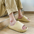 Unisex Slippers For Boy Girl Home Summer Women Home Flip Flops Soft Bottom Unisex Slides Beach EVA Open Toe Soft Slippers Non-Slip Soft Shower Spa Bath Pool Gym House Indoor Sandals Stevvex