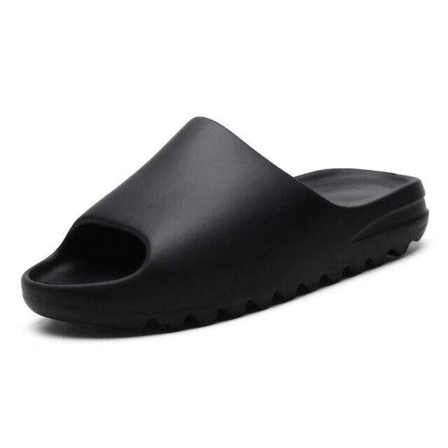 Unisex Slippers For Boy Girl Home Summer Women Home Flip Flops Soft Bottom Unisex Slides Beach EVA Open Toe Soft Slippers Non-Slip Soft Shower Spa Bath Pool Gym House Indoor Sandals Stevvex
