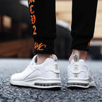 Unisex Sneakers Womens Running Shoes Sport Air Cushion Walking Shoes Breathable Light Comfortable Trainers Mesh Running Shoes For Women Soft Comfortable Design For Men Stevvex