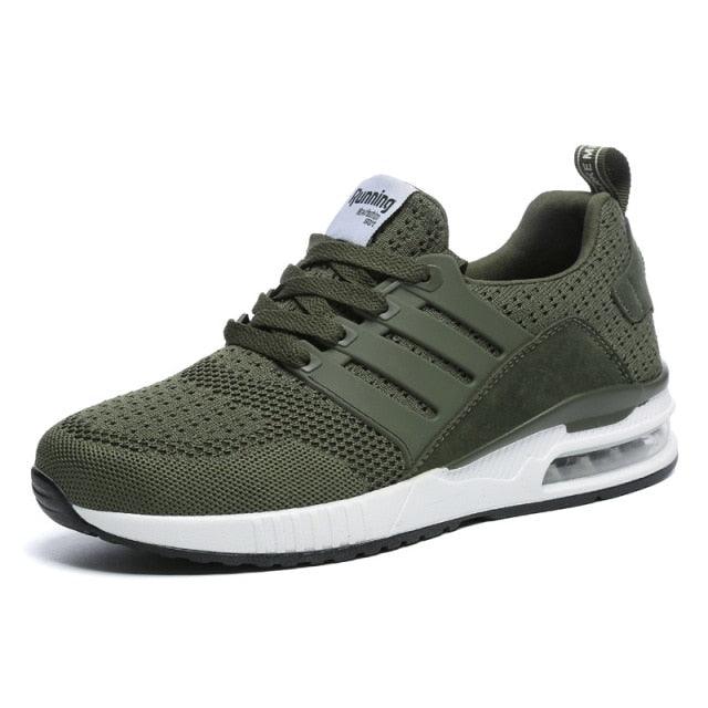 Unisex Sneakers Womens Running Shoes Sport Air Cushion Walking Shoes Breathable Light Comfortable Trainers Mesh Running Shoes For Women Soft Comfortable Design For Men Stevvex