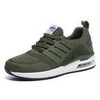 Unisex Sneakers Womens Running Shoes Sport Air Cushion Walking Shoes Breathable Light Comfortable Trainers Mesh Running Shoes For Women Soft Comfortable Design For Men Stevvex