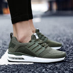 Unisex Sneakers Womens Running Shoes Sport Air Cushion Walking Shoes Breathable Light Comfortable Trainers Mesh Running Shoes For Women Soft Comfortable Design For Men Stevvex