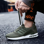Unisex Sneakers Womens Running Shoes Sport Air Cushion Walking Shoes Breathable Light Comfortable Trainers Mesh Running Shoes For Women Soft Comfortable Design For Men Stevvex