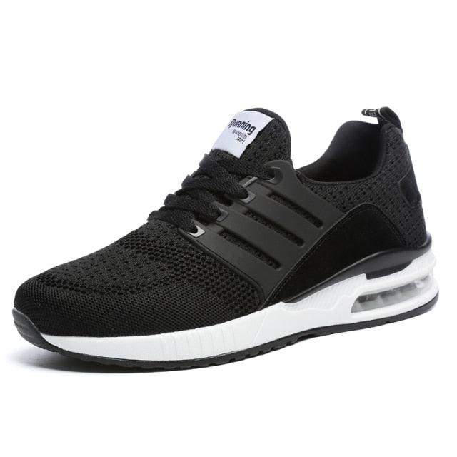 Unisex Sneakers Womens Running Shoes Sport Air Cushion Walking Shoes Breathable Light Comfortable Trainers Mesh Running Shoes For Women Soft Comfortable Design For Men Stevvex