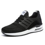 Unisex Sneakers Womens Running Shoes Sport Air Cushion Walking Shoes Breathable Light Comfortable Trainers Mesh Running Shoes For Women Soft Comfortable Design For Men Stevvex