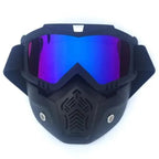 Unisex Snowboard Glasses Snowmobile Skiing Goggles For Men Women Windproof Sunglasses With Detachable Mask Stevvex