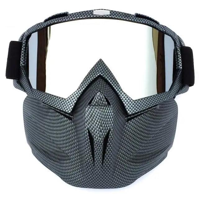 Unisex Snowboard Glasses Snowmobile Skiing Goggles For Men Women Windproof Sunglasses With Detachable Mask Stevvex