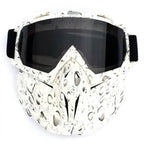 Unisex Snowboard Glasses Snowmobile Skiing Goggles For Men Women Windproof Sunglasses With Detachable Mask Stevvex