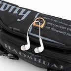 Unisex Stylish Multiple Pockets Fanny Pack Men Waist Packs Travel Adjustable Waist Band Outdoor Portable Modern Fanny Bag Stevvex