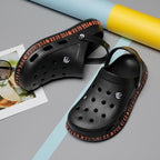 Unisex Summer Casual Sandals Breathable Flats Lightweight Comfortable Slip-on Water Clogs Shoes Slippers Lightweight Beach Outdoor Shoes For Men And Women Stevvex