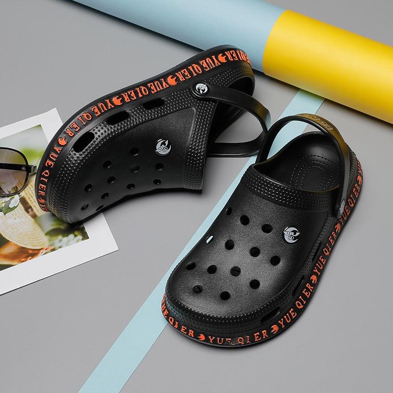 Unisex Summer Casual Sandals Breathable Flats Lightweight Comfortable Slip-on Water Clogs Shoes Slippers Lightweight Beach Outdoor Shoes For Men And Women Stevvex