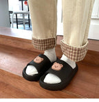 Unisex Summer Slippers Beach Slides Flip Flops Bear Thick Soled Boys Girls Bathroom Shoes Slides Sandals With Thick Sole Non-Slip Beach Pool Slides Open Toe Style Outdoor Slippers For Men And Women Stevvex
