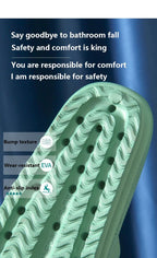 Unisex Thicker Comfortable Slippers For Men And Women Home Bathroom Bath Couple Thick Bottom Home Slippers Soft Sole Slide Sandals Leisure Shower Quick Drying Bathroom Non-Slip Massage Pool Gym House Slipper Stevvex