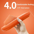 Unisex Thicker Comfortable Slippers For Men And Women Home Bathroom Bath Couple Thick Bottom Home Slippers Soft Sole Slide Sandals Leisure Shower Quick Drying Bathroom Non-Slip Massage Pool Gym House Slipper Stevvex