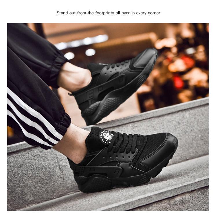 Unisex White Sneakers Mesh Sports Trainers Running Summer Mens Flat Casual Sport Shoes Casual Sports Tennis Road Sneakers Comfortable Modern Design Stevvex