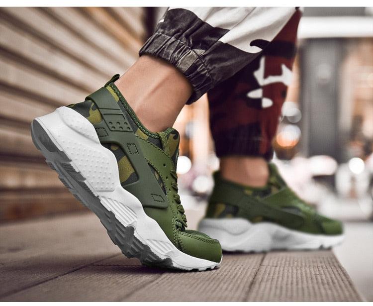 Unisex White Sneakers Mesh Sports Trainers Running Summer Mens Flat Casual Sport Shoes Casual Sports Tennis Road Sneakers Comfortable Modern Design Stevvex