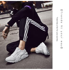 Unisex White Sneakers Mesh Sports Trainers Running Summer Mens Flat Casual Sport Shoes Casual Sports Tennis Road Sneakers Comfortable Modern Design Stevvex