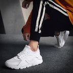 Unisex White Sneakers Mesh Sports Trainers Running Summer Mens Flat Casual Sport Shoes Casual Sports Tennis Road Sneakers Comfortable Modern Design Stevvex