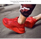 Unisex White Sneakers Mesh Sports Trainers Running Summer Mens Flat Casual Sport Shoes Casual Sports Tennis Road Sneakers Comfortable Modern Design Stevvex