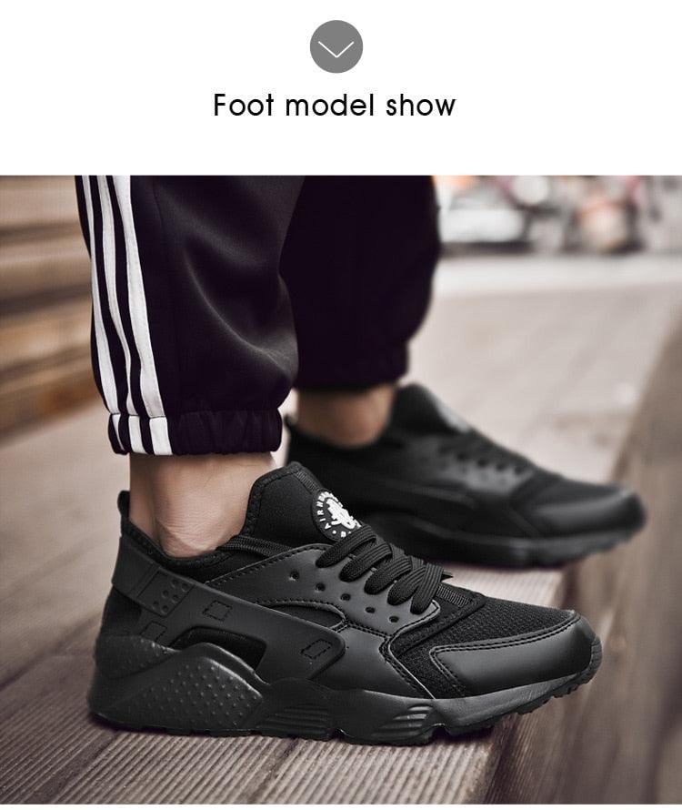 Unisex White Sneakers Mesh Sports Trainers Running Summer Mens Flat Casual Sport Shoes Casual Sports Tennis Road Sneakers Comfortable Modern Design Stevvex