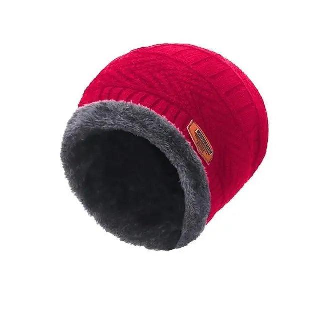Unisex Winter Scarf Warm Beanies Breathable Hats One Size For Boys Modern Design Cap And Scarf Sets Stevvex