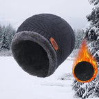 Unisex Winter Scarf Warm Beanies Breathable Hats One Size For Boys Modern Design Cap And Scarf Sets Stevvex