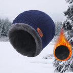 Unisex Winter Scarf Warm Beanies Breathable Hats One Size For Boys Modern Design Cap And Scarf Sets Stevvex