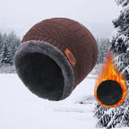 Unisex Winter Scarf Warm Beanies Breathable Hats One Size For Boys Modern Design Cap And Scarf Sets Stevvex