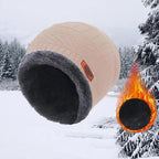 Unisex Winter Scarf Warm Beanies Breathable Hats One Size For Boys Modern Design Cap And Scarf Sets Stevvex