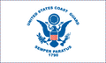 Coast Guard Flag 4ft X 6ft Superknit Polyester. The Military Gift Store