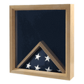 Navy Flag And Medal Display Case, Navy 3ft x 5ft flag Shadow Box The Military Gift Store