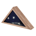 Capitol Flag Case -  Fit 3ft X 5ft Flag - Oak The Military Gift Store