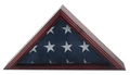 Capitol Flag Case For 3ft X 5ft Flag - Flag Frame, cherry finish The Military Gift Store