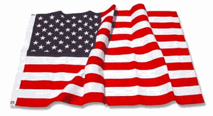 American Flag 3ft x 5ft Sewn Cotton Flag. The Military Gift Store
