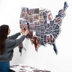 USA Photo Map Midnight - SJB-DIAMOND ELITES