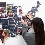 USA Photo Map Midnight - SJB-DIAMOND ELITES