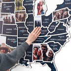 USA Photo Map Midnight - SJB-DIAMOND ELITES