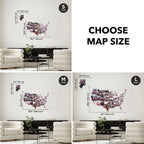 USA Photo Map Pastel - SJB-DIAMOND ELITES