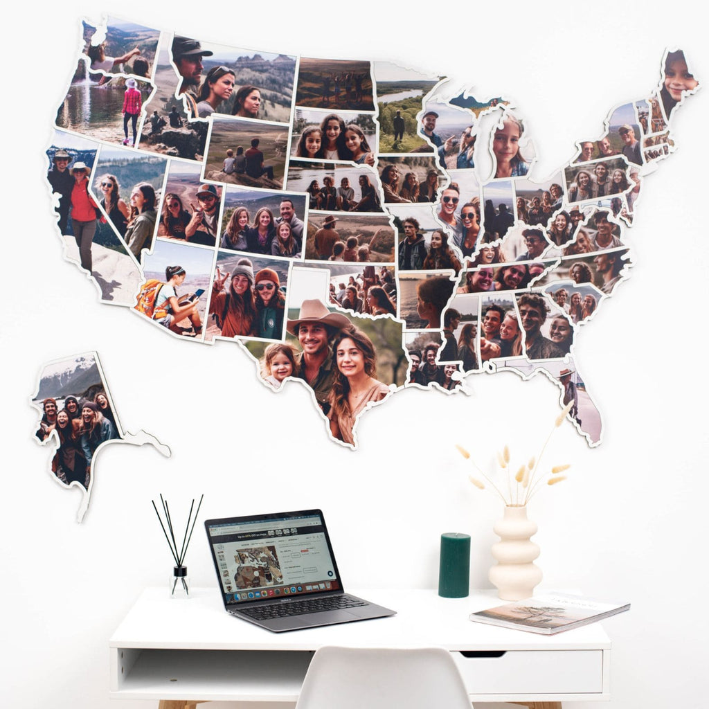 USA Photo Map Midnight - SJB-DIAMOND ELITES