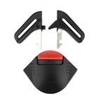 Universal Baby Highchair Stroller Pushchair Child Car Seat Toddler Harness Clip Fixed Lock Buckle Car Baby Safety Seat Clip Fixed Lock Buckle Seat Adjustable Strap Safe Belt Strap Harness Chest Child Clip Buckle Latch Toddler Clamp Protection Stevvex