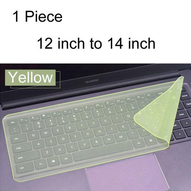 Universal Laptop Keyboard Cover Protector Notebook Keyboard Film 12 to 17 inch Waterproof Dustproof Silicone For Gaming Laptop Keyboard Skin Protector For Gaming Lovers Stevvex