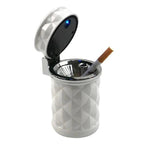 Universal LED Light Car Ashtray Cigarette Holder Car Accessories Portable Luxurious Design Ashtrays For Cars Stevvex