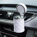 Universal LED Light Car Ashtray Cigarette Holder Car Accessories Portable Luxurious Design Ashtrays For Cars Stevvex