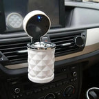 Universal LED Light Car Ashtray Cigarette Holder Car Accessories Portable Luxurious Design Ashtrays For Cars Stevvex