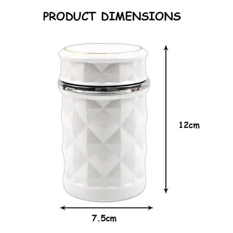 Universal LED Light Car Ashtray Cigarette Holder Car Accessories Portable Luxurious Design Ashtrays For Cars Stevvex