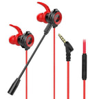 Universal Portable Dynamic Ultra-Low Latency Bluetooth Headphones, 25H Playtime Earbuds for Gaming, Noise Cancelling Bluetooth Earbud for PC Noise Reduction In-Ear Wired Call Earphones Gaming Computer Earpiece With Stereo Sound Mic Stevvex