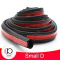 Universal Self Adhesive Auto Rubber Weather Draft Seal Strip Weather-strip for Car Window and Door Car Door Seal Strip Auto Stickers Rubber Noise Insulation Anti-Dust Soundproofing Sealing Strips Interior Accessories Stevvex