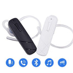 Universal Single Bluetooth Stereo Mini Earphone Handsfree Bluetooth Waterproof Headphone With Mic Ear Hook Gym Workout Sweat Resistance Sport Headset Painless Wearing With Earbuds Comfortable Earphone Stevvex